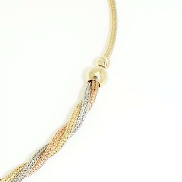 arany tricolor collier